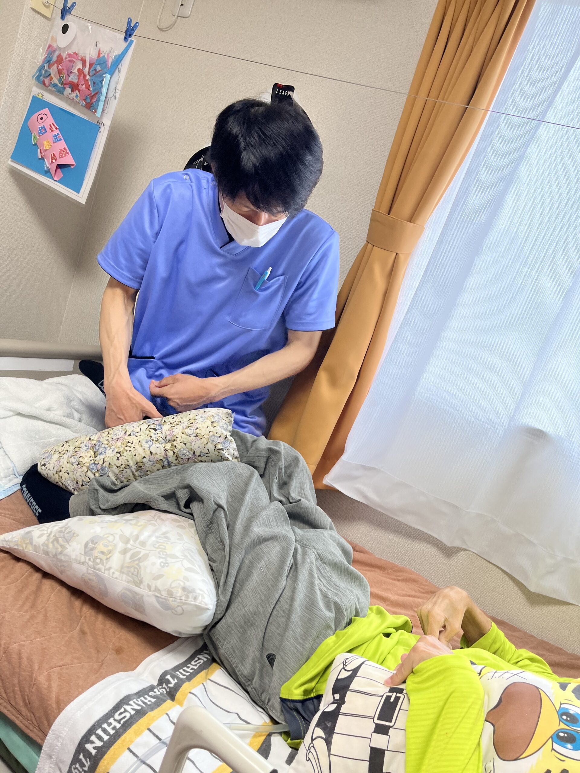 ご自宅でのケアの様子